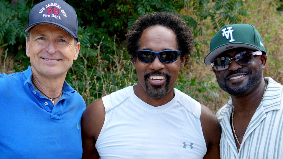 Jason George, Phil Keoghan, and Wayne Brady Played Pickleball for a Good Cause